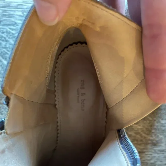 Beautiful suede heeled Rag & Bone booties - Picture 4 of 5